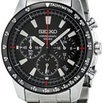 Seiko SSB031 Men’s Chronograph Stainless Steel Case Watch