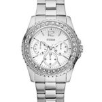 Guess Factory Women’s Silver-Tone Multifunction Watch, NS