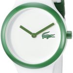 Lacoste Unisex 2020104 Goa Analog Display Japanese Quartz White/Green Watch