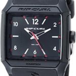 Rip Curl Men’s Quartz Plastic and Polyurethane Sport Watch, Color:Black (Model: A3038BLK1SZ)