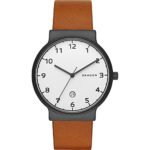 Skagen Ancher Leather Watch