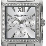 Stuhrling Original Women’s 540.01 Victoria Quartz Multifunction Swarovski Stainless Steel Watch