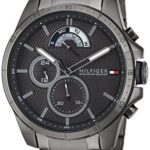 Tommy Hilfiger Men’s ‘Cool Sport’ Quartz Resin Casual Watch, Color Grey (Model: 1791347)