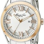 Kenneth Cole New York Men’s KC9373 Classic Analog Display Japanese Quartz Silver Watch