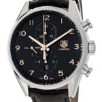 Tag Heuer Carrera Calibre 1887 Chronograph Automatic Black Dial Mens Watch CAR2014.FC6235