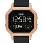 Nixon Women’s Siren SS Digital Watch Rose Gold Black 36mm