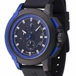 Ritmo Mundo Unisex 1101/2 Blue Quantum Sport Quartz Chronograph Aluminum Accents Watch
