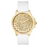 Juicy Couture Women’s 1901390 Jetsetter Analog Display Japanese Quartz White Watch