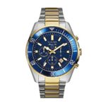 Bulova Men’s 43mm Marine Star Two-Tone Chronograph Bracelet Watch