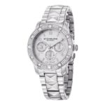 Stuhrling Original Women’s 697.01 Symphony Nobilis Analog Display Swiss Quartz Silver Watch