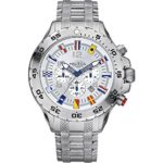 Nautica Watches Mens NST Chronograph Flag Watch