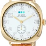 La Mer Collections Women’s LMOVW2049 Gold-Tone Oversized Vintage Watch