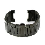 Swiss Legend 30MM 7.5″ Stainless Black Watch Band Strap Bracelet fits 46MM Swiss Legend Throttle Watch