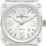 Bell & Ross Aviation Instruments BR 03 White Ceramic 42mm Watch (Ref: BR0392-WH-C/SCA)