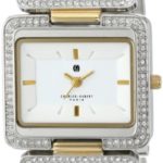 Charles-Hubert, Paris Women’s 6833-T Premium Collection Two-Tone White Dial Watch
