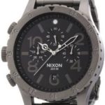 Nixon 48-20 Black Dial Smoke-Tone SS Chronograph Quartz Men’s Watch A486-632