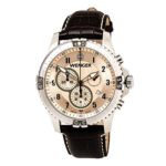 Wenger Men’s Squadron Chrono Watch with Leather Bracelet