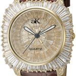 Adee Kaye Women’s AK9262-LG Liberty COLLECTIN Analog Display Analog Quartz Brown Watch