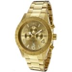 Invicta Men’s 1270 Specialty Chronograph 18k Gold Ion-Plated Stainless Steel Watch