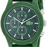 Lacoste Men’s 2010822 12.12 Analog Display Japanese Quartz Green Watch