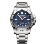 Victorinox I.N.O.X. Blue Dial Stainless Steel Mens Watch 241782