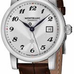 Montblanc 107315 Star White Dial Brown Strap Men’s Watch