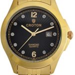 Croton Men’s 10 Diamond Dial Watch – CN307562YLBD