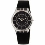 Swatch BLACK CLASSINESS Ladies Watch SFK361