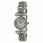 Pedre Women’s Oxidized Silver-ToneLink Bracelet Watch #5095SX
