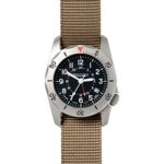 Bertucci 12119 A-2TR Vintage GMT Men’s Watch Coyote 40mm Titanium Case