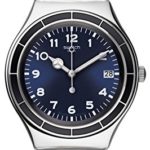 Swatch Blue Dial Stainless Steel Unisex Watch YGS476G