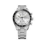 Louis Erard Sportive Automatic Watch, Silver, Chronograph, Tachymeter, Day/Date