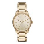 Michael Kors Women’s Goldtone Round Face Bailey Watch