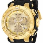 Invicta Men’s Subaqua Stainless Steel Quartz Watch with Silicone Strap, Black, 29 (Model: 25352