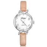 Womens Geneva Quartz Wrist Watches,Hengshikeji Unique Numeral Analog Clearance Lady Wrist Watch Female Watches on Sale Watches for Women,Comfortable Casual Rounded Wrist Watch