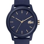 Lacoste Women’s 12.12 Quartz TR-90 and Rubber Strap Casual Watch, Blue, 2001067