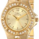 Invicta Women’s 0134 Wildflower Collection 18k Gold-Plated Crystal Accented Watch