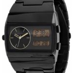 Vestal Men’s MMC030 Metal Monte Carlo Ana-Digi Gold Dial Black IP Watch