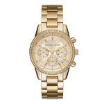 Michael Kors Women’s 37mm Ritz Chronograph Watch