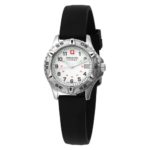 Swiss Military Hanowa Women’s 06-6053-04-001R Jungfrau White Dial Leather Strap Watch