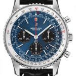 Breitling Navitimer 1 B01 Chronograph 43 Blue Dial Men’s Watch AB0121211C1P1