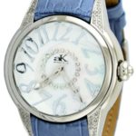 Adee Kaye #AK5565-L Women’s Faceted Prism Crystal Diamond Accented Watch