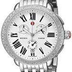 MICHELE Women’s MWW21A000001 Serein Analog Display Swiss Quartz Stainless Steel Watch