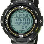 Casio Men’s SGW-100B-3A2CF Twin Sensor Digital Display Quartz Black Watch