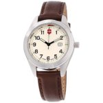 Victorinox Garrison Quartz Movement Beige Dial Unisex Watch 26029.CB