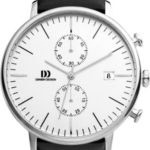 Danish Design IQ12Q975 Mens Two Dial Chronograph Black Watch