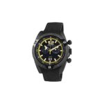 Momodesign Dive Master City Mens Analog Quartz Watch with Rubber Bracelet MD282BK-31