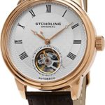 Stuhrling Original Men’s 780.05 Legacy Analog Display Automatic Self Wind Brown Watch