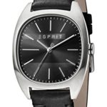 Esprit Mens Analogue Quartz Watch with Leather Strap ES1G038L0025