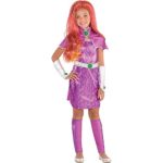 Suit Yourself Starfire Halloween Costume for Girls, DC Super Hero Girls, Small, Includes Accessories